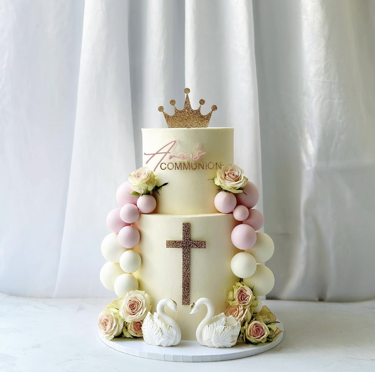 Christening cake design 9